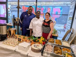 The Sensory Bay team at their first outside catering gig